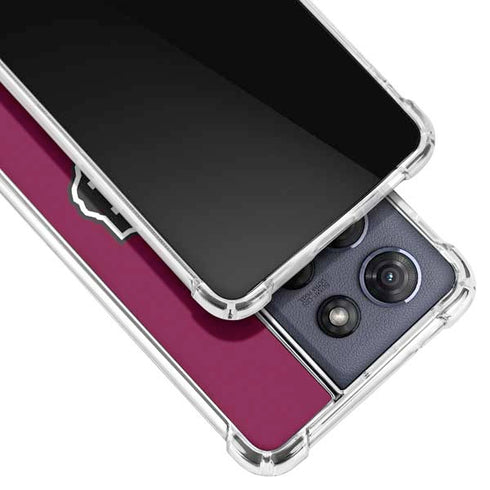 Texas A&M University Black Logo Moto G Play 5G (2025) Clear Case